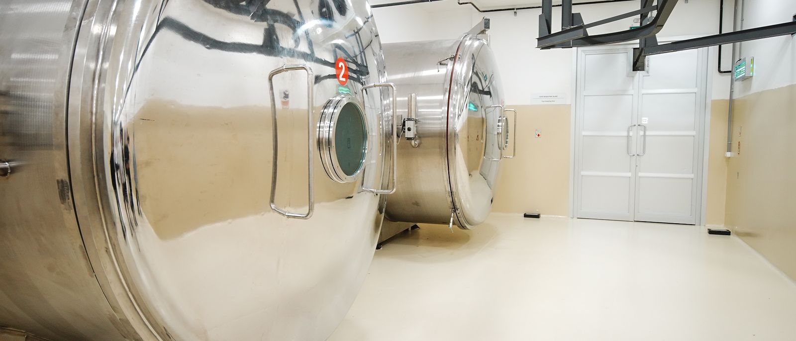 Freeze-drying chambers in our plant